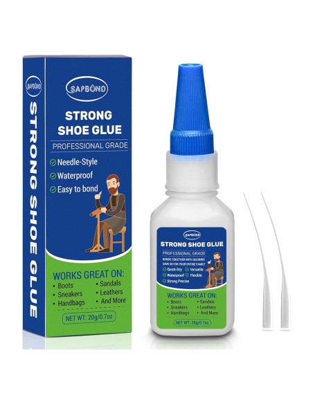 Pegamento para Zapatos SAPBOND 20g - Adhesivo Profesional Rápido Pegamento para Zapatos SAPBOND 20g - Adhesivo Profesional Rápido