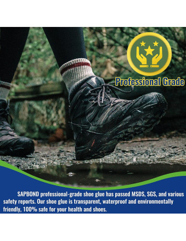 Pegamento para Zapatos SAPBOND 20g - Adhesivo Profesional Rápido