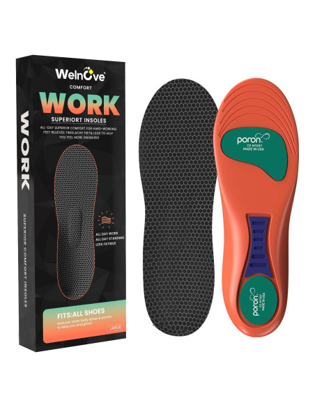Plantillas ortopédicas Welnove para fascitis plantar - M 6-10/W 7-11 Plantillas ortopédicas Welnove para fascitis plantar - M 6-10/W 7-11