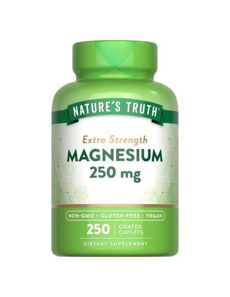 Suplemento de Magnesio La Verdad de la Naturaleza 250 mg 250 Tab Suplemento de Magnesio La Verdad de la Naturaleza 250 mg 250 Tab