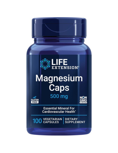 Cápsulas de Magnesio y Zinc Life Extension - 500 mg Magnesio, 50 mg Zinc