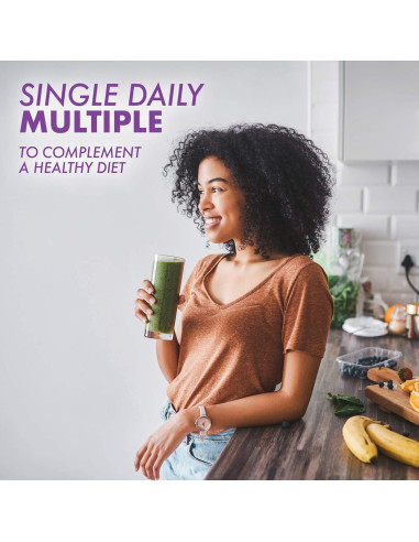 Suplemento Multivitamínico Bluebonnet con Hierro 60 Cápsulas