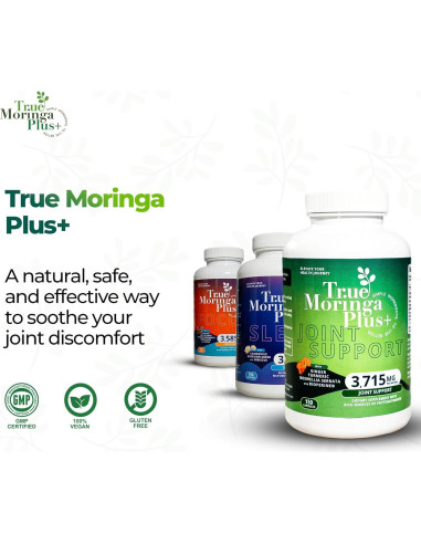 Suplemento Articular True Moringa Plus+ 20,000mg 150 Cápsulas