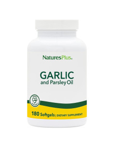 Ajo y Perejil Nature's Plus - 180 Gelatinas Blandas Saludables