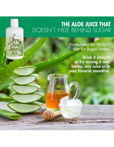 Jugo de Aloe Vera Milagro de Aloe Ultra 1L Puro Filtrado