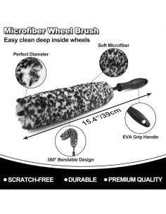 Kit de Cepillos para Ruedas NIKCOSMK 7 Piezas - Limpieza Eficaz 2
