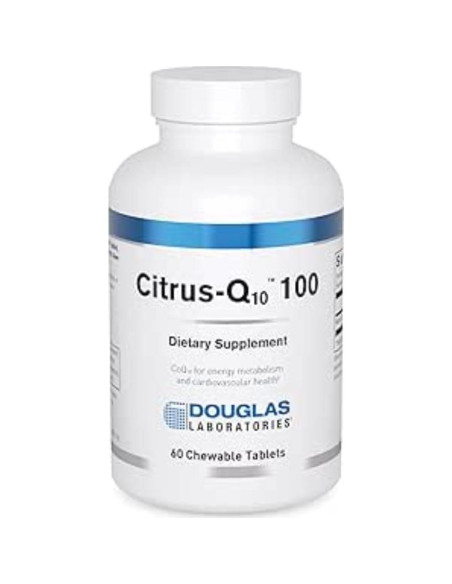 Coenzima Q10 Douglas Laboratories 60 tabletas masticables sabor cítricos