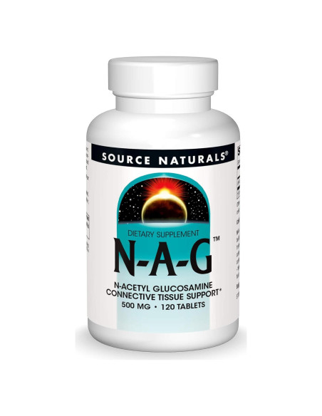Suplemento N-Acetil Glucosamina Source Naturals 500 mg - 120 Tabletas Suplemento N-Acetil Glucosamina Source Naturals 500 mg - 120 Tabletas