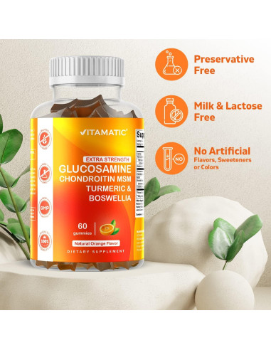 Gomitas de Glucosamina Vitamatic 60 unidades - Soporte Articular