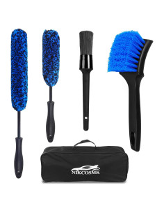 Cepillo Limpiador de Ruedas NIKCOSMK WCB-5 - Kit Completo