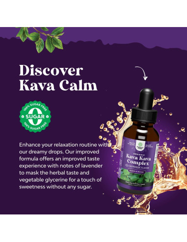 Suplemento Líquido Kava Kava Natures Craft 60 ml - Relajación y Alivio del Estrés