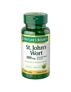 Suplemento Herbal Nature's Bounty Hierba de San Juan 300mg 100 Cápsulas