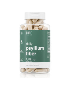 Suplemento de fibra de cáscara de psyllium Pure for Men 150 cápsulas