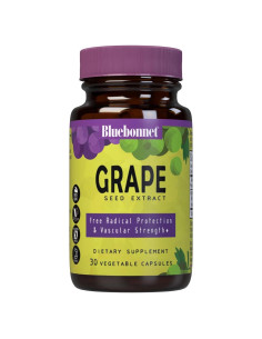 Suplemento BlueBonnet Extracto de Semilla de Uva 30 Cápsulas