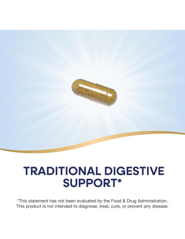 Suplemento Digestivo Uva de Oregón Nature's Way 90 Cápsulas Veganas