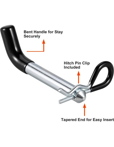 Pasador de Enganche TOPSHINE 5/8" Diámetro 4 Piezas
