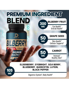 Suplemento de Arándano Dedicad 90 Cápsulas Veganas 9260mg 2