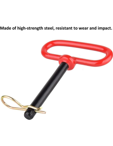 Pasador de Enganche de Remolque Comonc 3/8" Rojo - 2 Pcs Pasador de Enganche de Remolque Comonc 3/8" Rojo - 2 Pcs