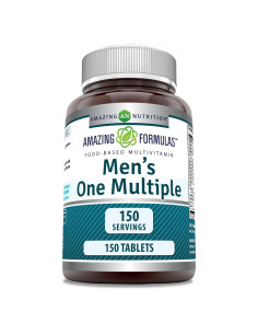 Multivitamínico para Hombres Nutrición Asombrosa 150 Tabletas