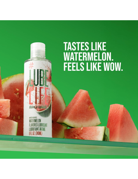 Lubricante Personal a Base de Agua Lube Life Sabor Sandía 240ml Lubricante Personal a Base de Agua Lube Life Sabor Sandía 240ml