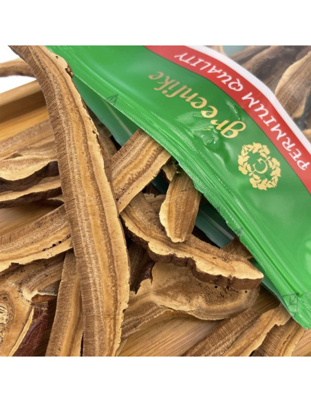Rodaja de Hongo Reishi Rojo Seco Greenlike 227g Rodaja de Hongo Reishi Rojo Seco Greenlike 227g