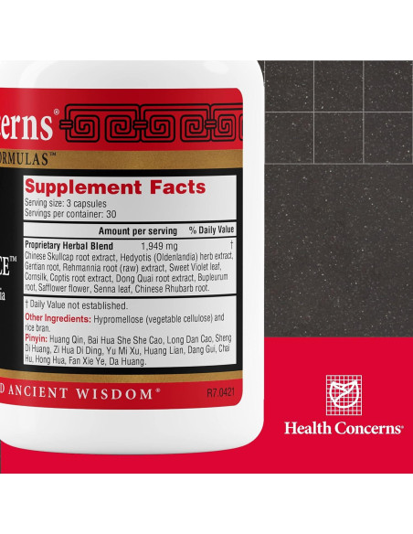 Suplemento Herbal Health Concerns para Equilibrio de Piel - 90 Cápsulas Suplemento Herbal Health Concerns para Equilibrio de Piel - 90 Cápsulas