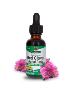 Extracto de Trébol Rojo Nature's Answer 30 ml - Sin Alcohol, Bienestar Femenino