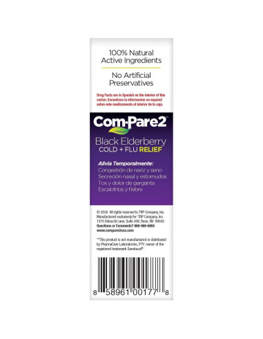 Spray Natural para Resfriado y Gripe Com-Pare2 32g