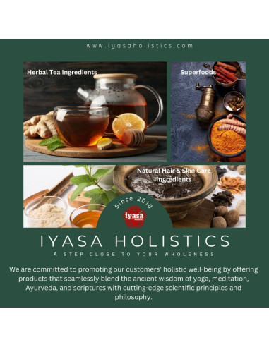 Té de raíz de valeriana orgánica Iyasa Holistics 226.8g