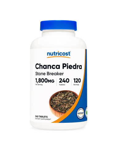Nutricost Extracto de Chanca Piedra 1800mg - 240 Tabletas