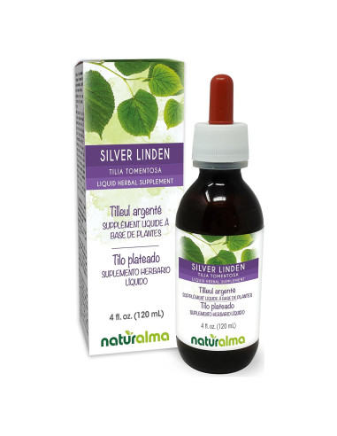 Tinte de Tilo Plateado Naturalma 118.29 ml - Suplemento Herbal