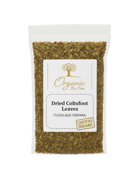 Hojas Secas de Coltsfoot Orgánicas 170g - Suplemento Herbal Natural Hojas Secas de Coltsfoot Orgánicas 170g - Suplemento Herbal Natural