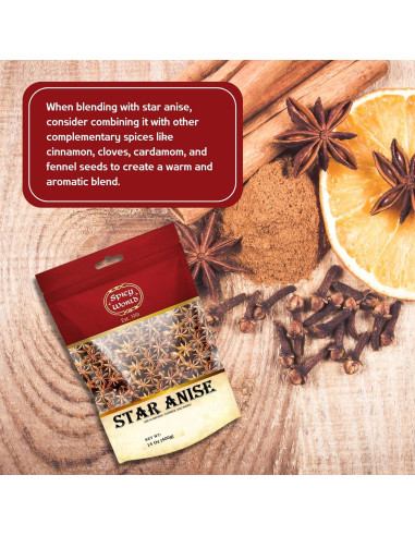 Anís Estrellado 396g Spicy World | Vainas Enteras Premium