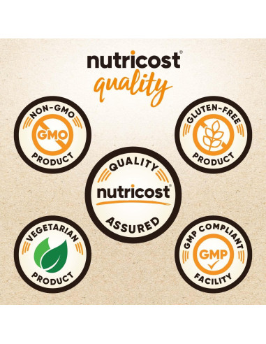 Polvo de Musgo Irlandés Orgánico Nutricost 0.45 kg - Sin Gluten
