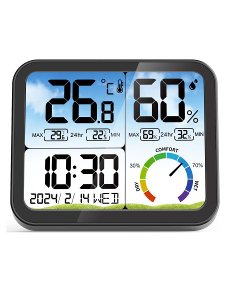 Termómetro Digital VOCOO VCUS6215B01 - Pantalla 5.8'' HD Termómetro Digital VOCOO VCUS6215B01 - Pantalla 5.8'' HD