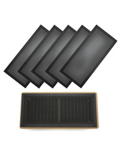Funda de Pantalla Ventilación Magnética OLA MODERNA 5-Pack 12.7x27.9cm Negro