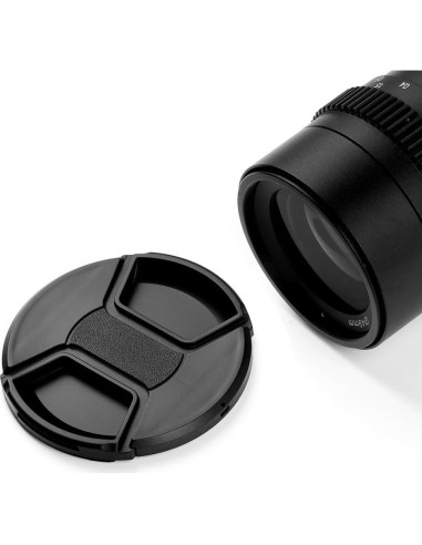Paquete de 3 tapas de lente 62mm X-SweetDream con paño y bolígrafo