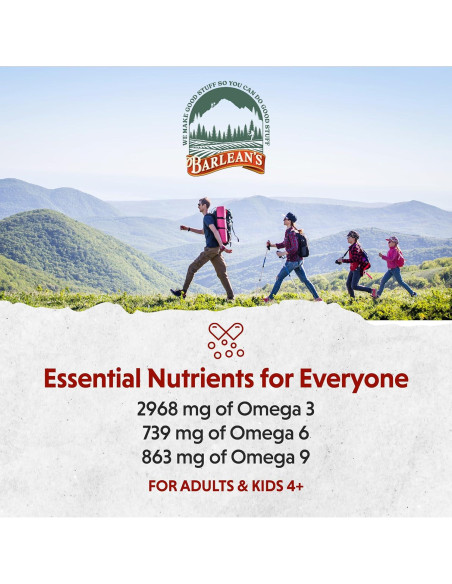 Suplemento Líquido Omega 3 6 9 Barlean's 473 ml Sabor Mora Suplemento Líquido Omega 3 6 9 Barlean's 473 ml Sabor Mora