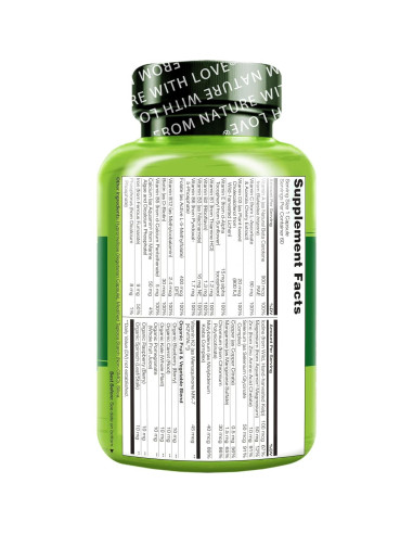 Multivitamina Diaria NATURELO para Mujeres - 60 Cápsulas