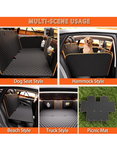 Funda de Asiento Trasero para Perros Chilino JHZD01 Impermeable