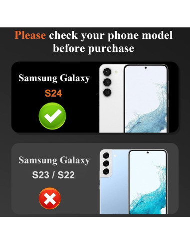 Protector de Lente de Cámara DEERLAMN para Samsung Galaxy S24