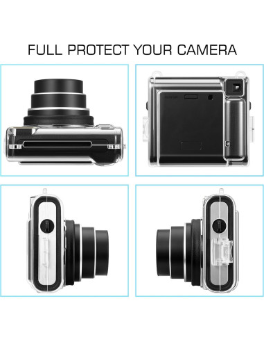 Funda Protectora Fintie para Cámara Fujifilm Instax SQ40 - PVC Transparente
