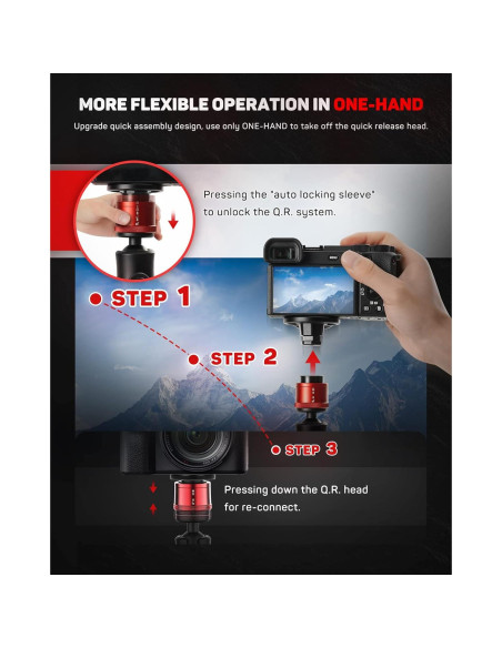 Trípode Profesional IFOOTAGE BASE para Cámaras DSLR - Aluminio Trípode Profesional IFOOTAGE BASE para Cámaras DSLR - Aluminio