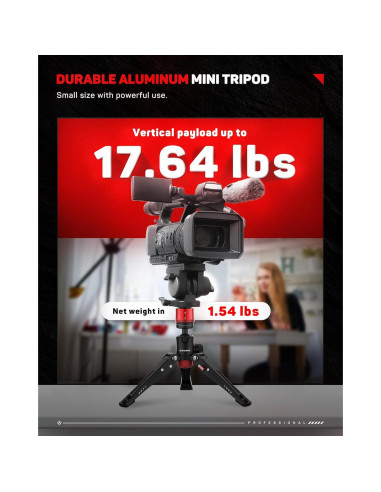 Trípode Profesional IFOOTAGE BASE para Cámaras DSLR - Aluminio