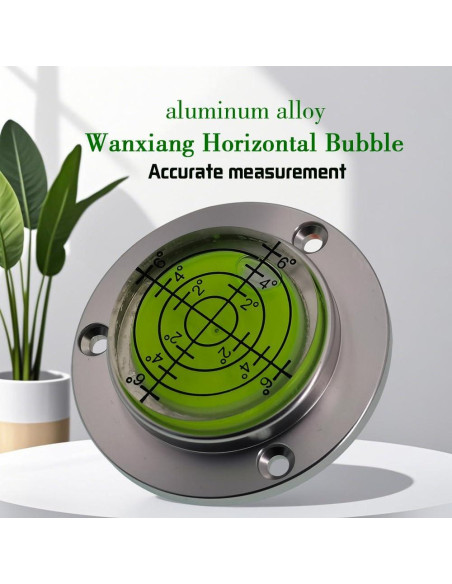 Nivel de burbuja magnético The Yan He 50mm aluminio Nivel de burbuja magnético The Yan He 50mm aluminio