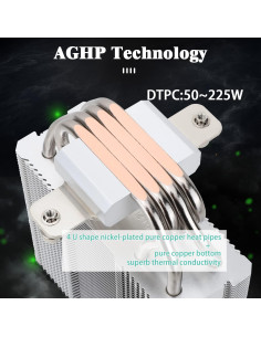 Enfriador de CPU Thermalright AX120 R SE, 4 Tubos de Calor, 0.645kg 2