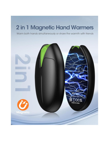 Calentadores de Manos Recargables Andwing A23 6000mAh 20h