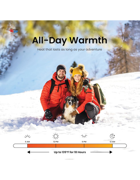 Calentadores de Manos Sport Temp - Paquete de 45 Unidades - 18 Horas Calor Calentadores de Manos Sport Temp - Paquete de 45 Unidades - 18 Horas Calor