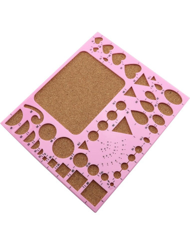 Conjunto de Plantillas de Quilling JCBIZ Rosa 180x210mm