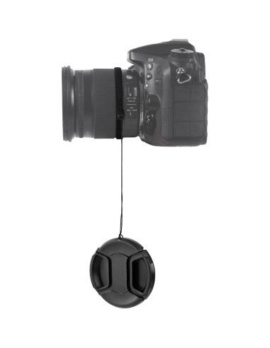 Paquete de 2 tapas de lente 49mm ZZJMCH para cámaras DSLR